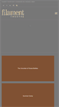 Mobile Screenshot of filamenttheatre.org